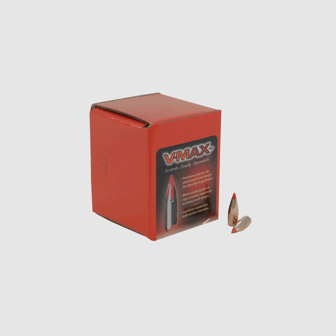 Hornady bullet 6mm/.243 V-MAX 58GR 100 pieces