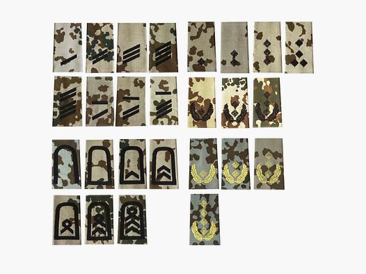 Unknown BW rank insignia army tropics