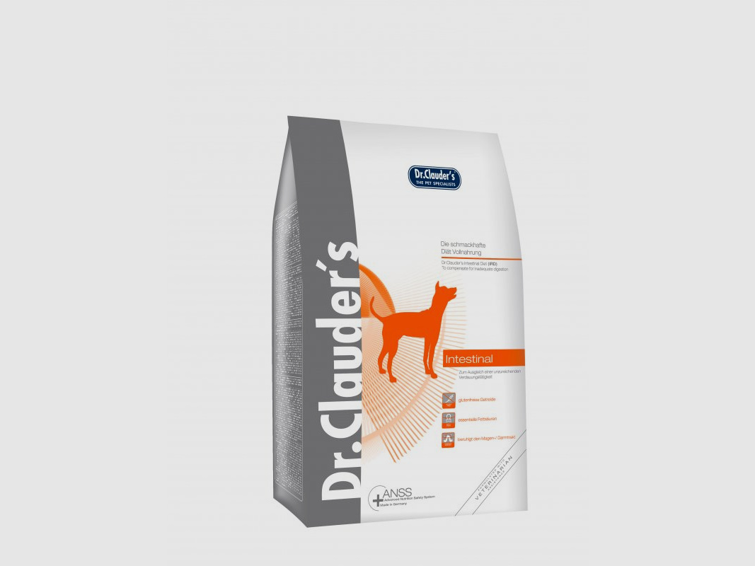 Dr.Clauder´s Hunde Trockenfutter Diät IRD Intestinal 1kg