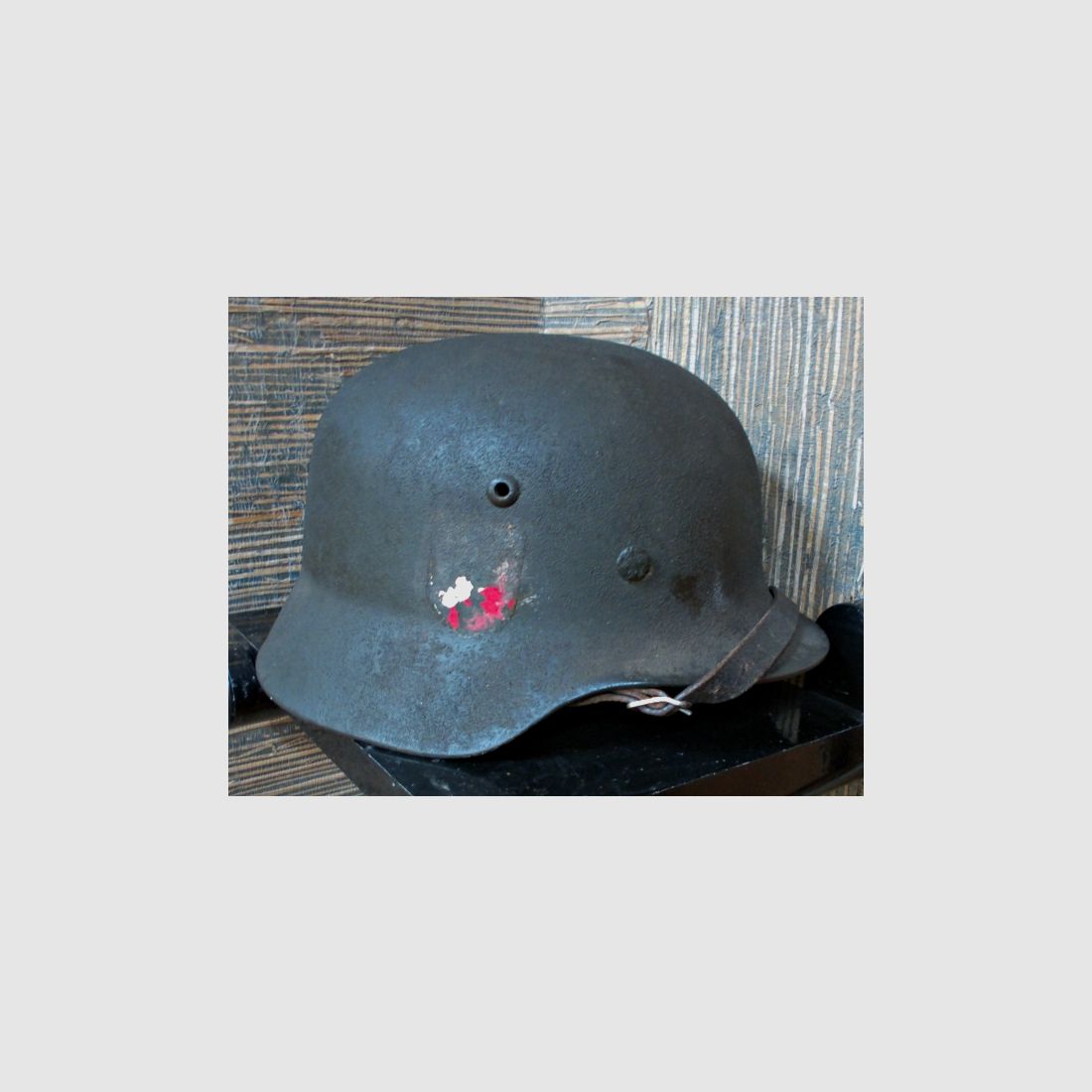 Orig. Stahlhelm M35 , KEINE verbotenen Abzeichen..