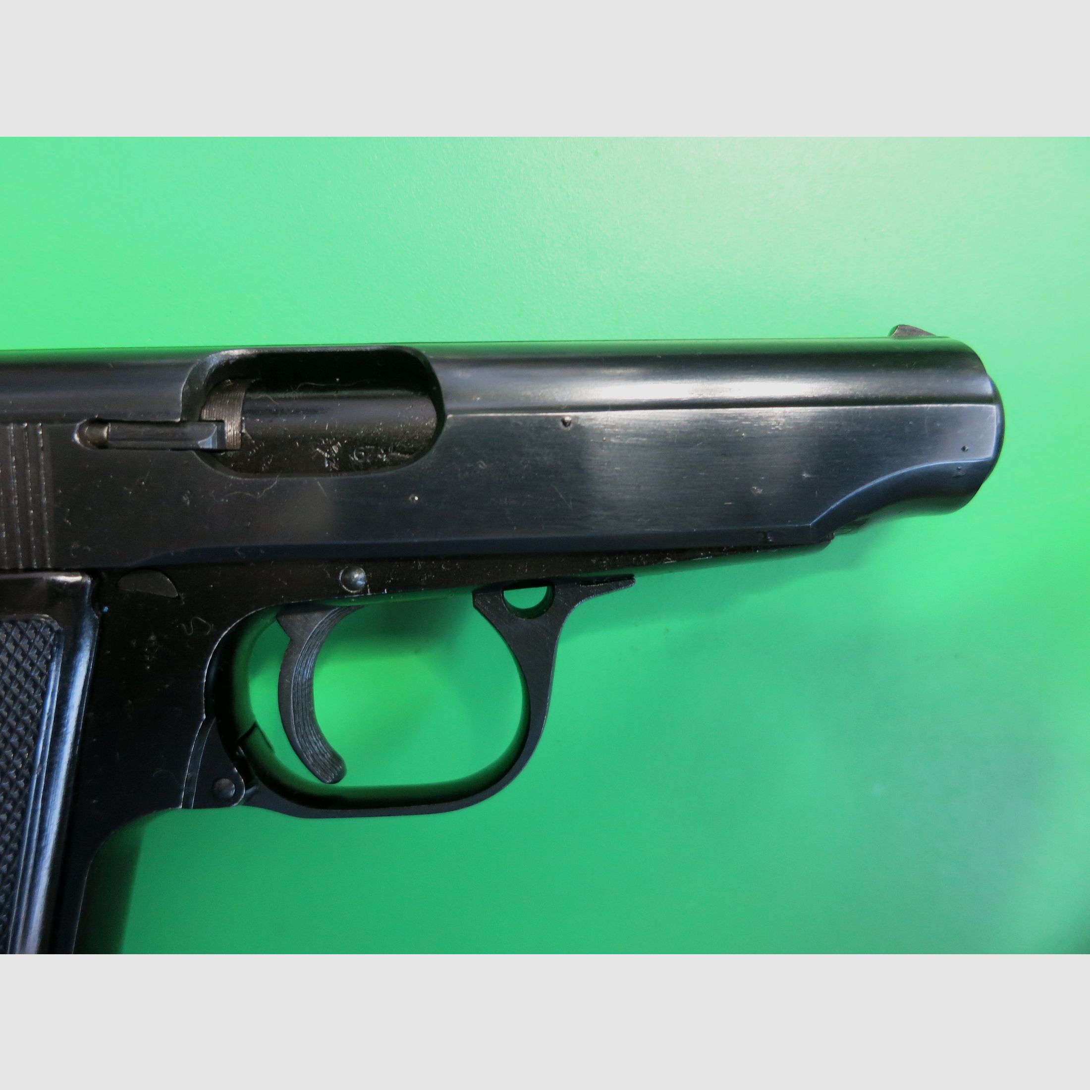 Halbautomatische Pistole, HEGE AP66, Kal. 7,65 mm Browning (.32 ACP), Sammlerwaffe       #89, Bild 7 von 8