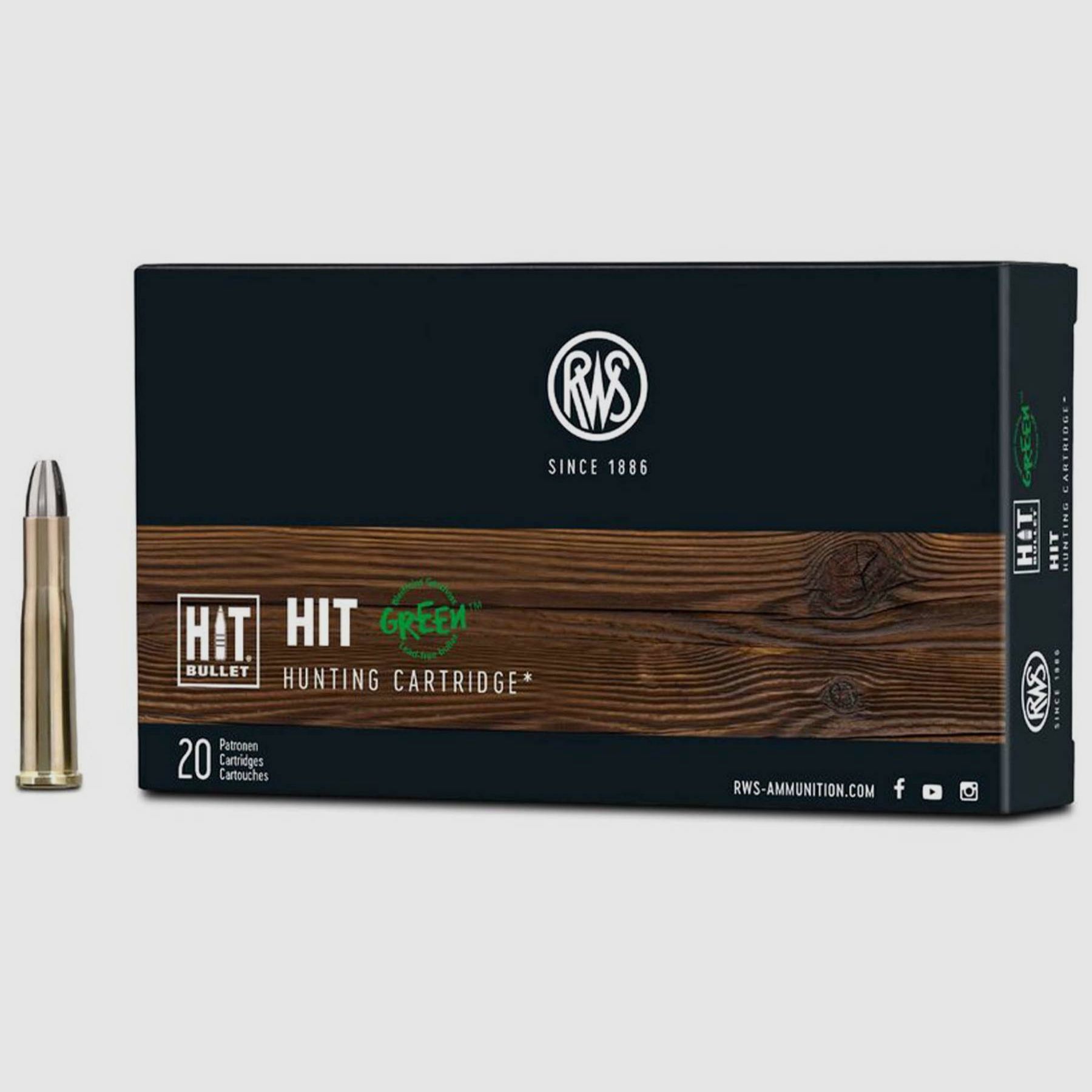 Büchsenpatronen Hornady 22 Hornet V-Max, Bild 3 von 5