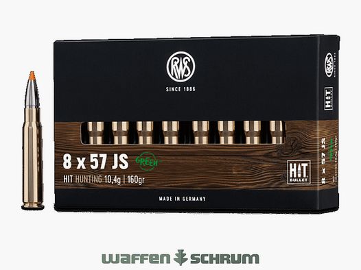 RWS HIT 10.4g - 160gr 8x57JS