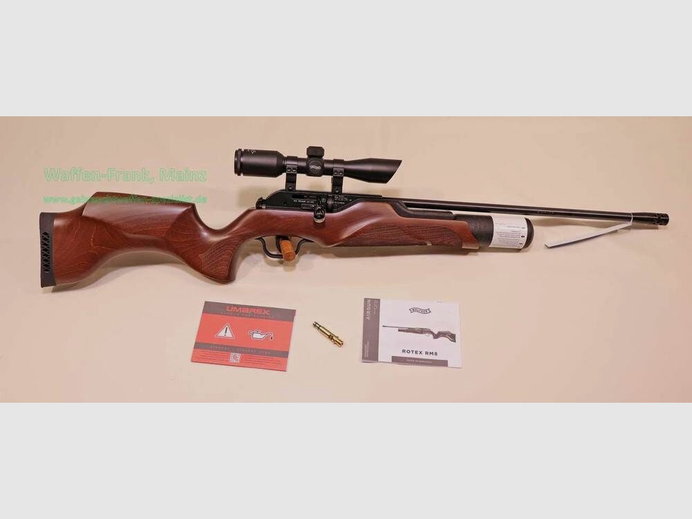 Walther - Ulm Rotex RM8 BLK-WD with scope 4x32 4.5mm/.177