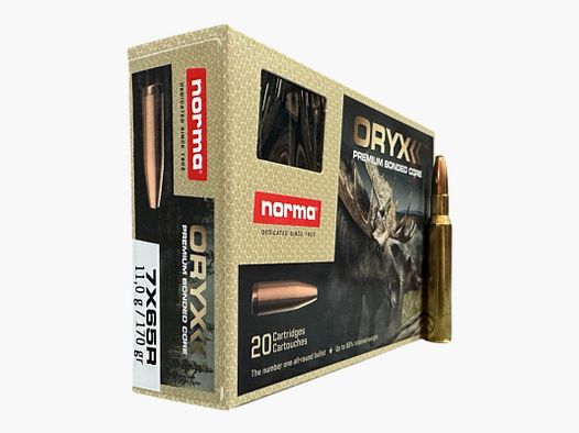 Norma 7x65 R Oryx Munition 11 g