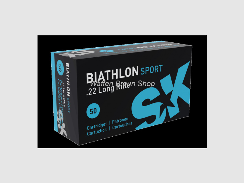 SK Randfeuerpatronen .22lr Biathlon Sport 50 Stück