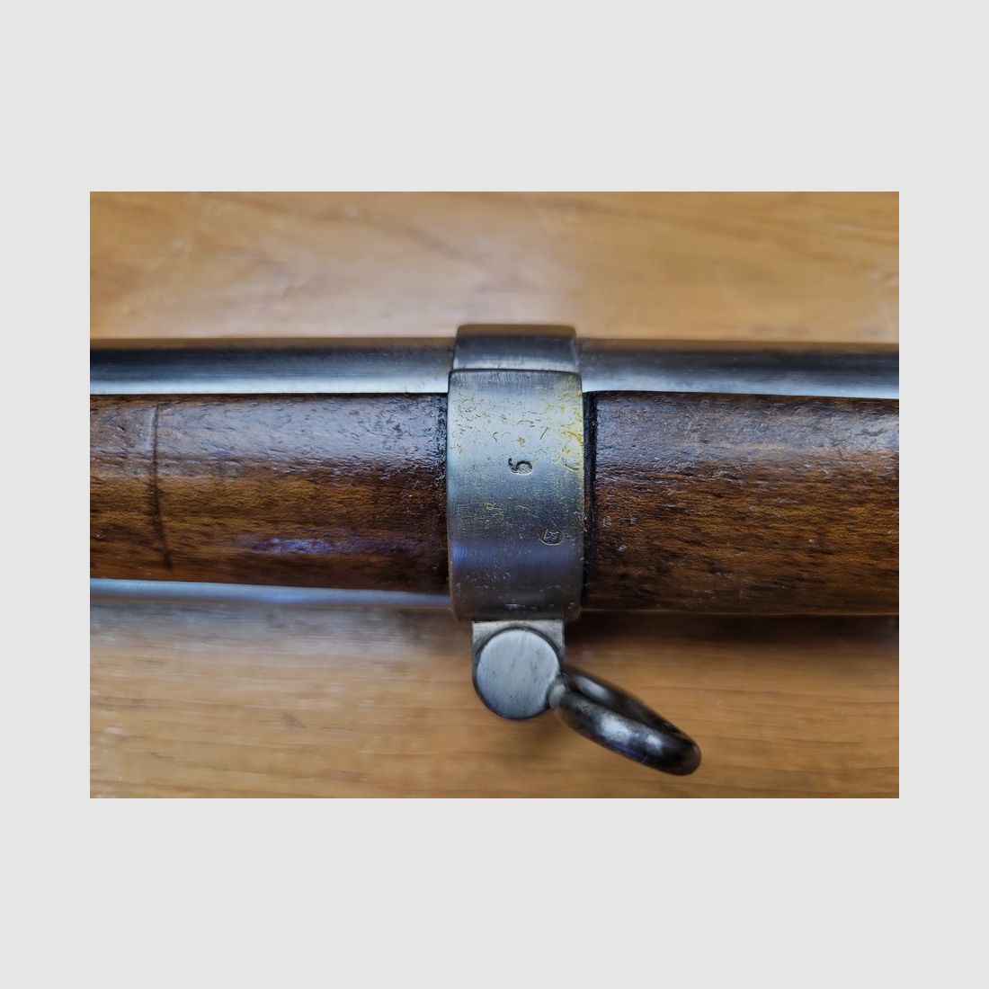 Wspaniała karabina Grenadierów Gwardii Model 1854 – wspaniała lufa – piękne oznaczenia i stemple – 1. rok produkcji Saint-Étienne – jeden z 7000 ocalałych nie skróconych (w inwentarzu z 1863!) – TBE +, zdjęcie 17 z 28