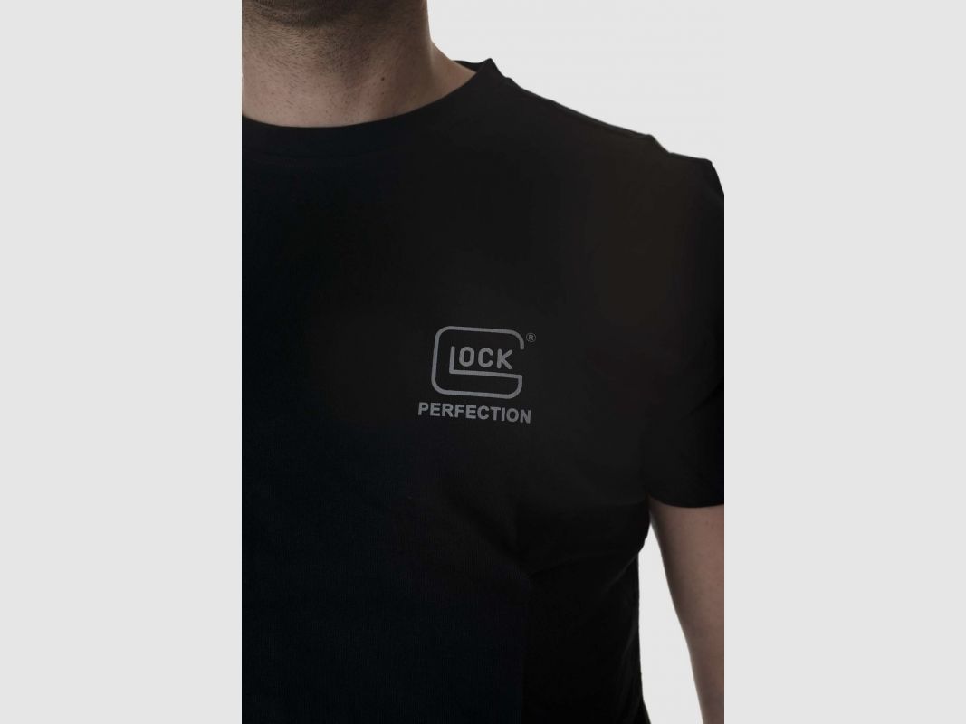 GLOCK PERFECTION T-SHIRT HERREN KURZARM SCHWARZ, Bild 8 von 10