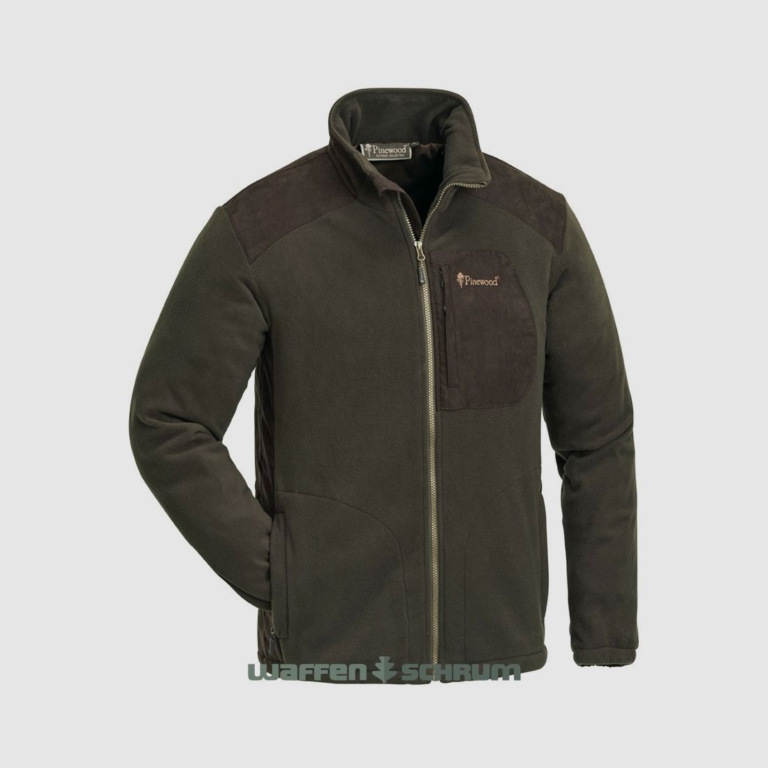 Pinewood Fleecejacke Wildmark H.Brown/Suede Brown