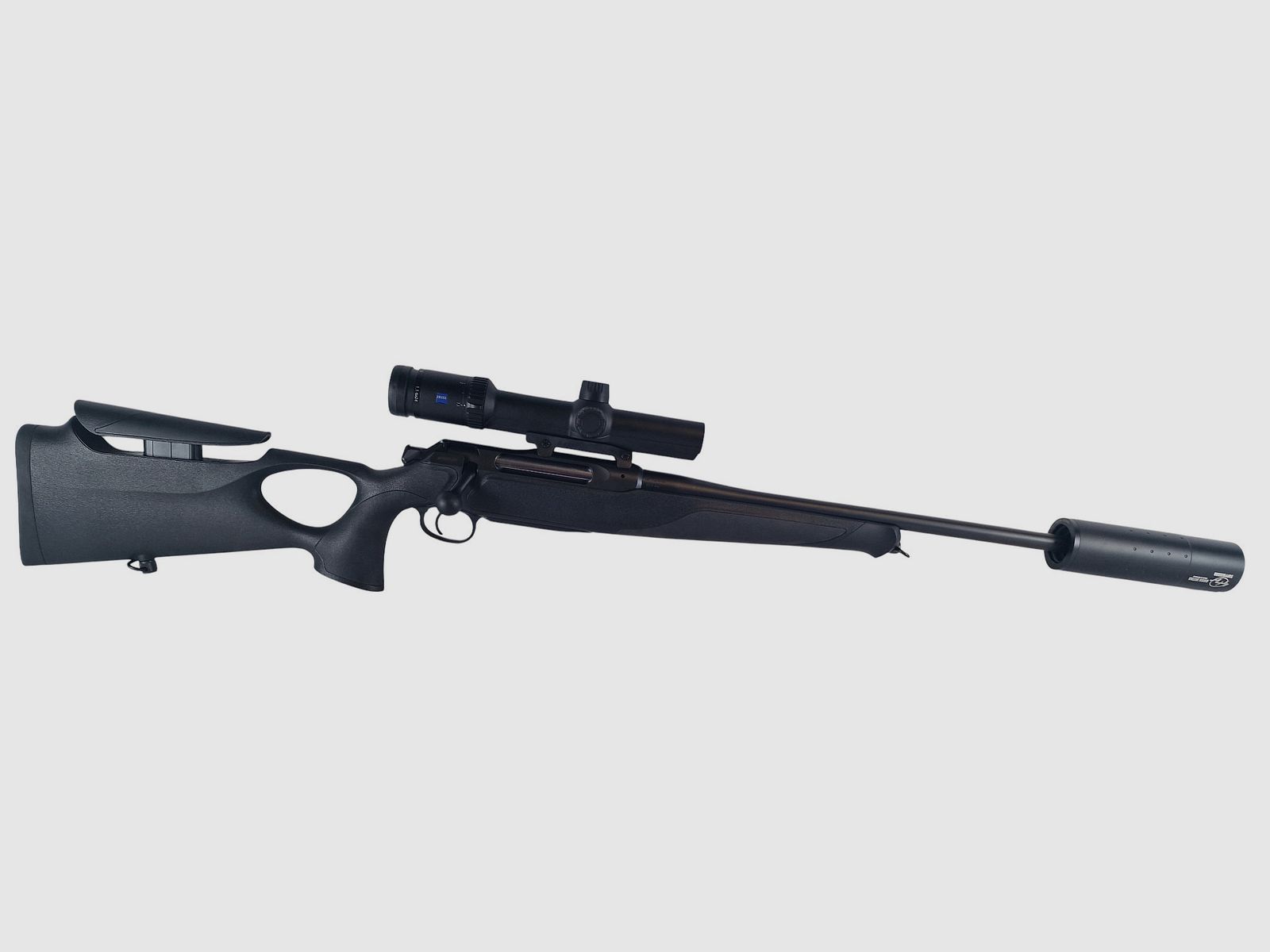 Drückjagd Sauer & Sohn 505 XT Synchro im Kal. 30-06 mit Schalldämpfer und Zeiss V6 1-6x24 sofort verfügbar