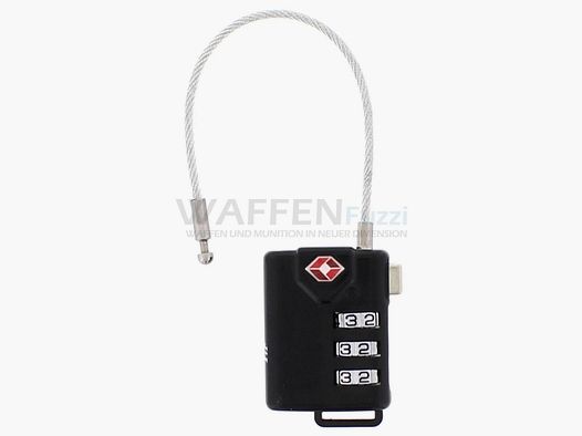 Padlock with 3-digit combination