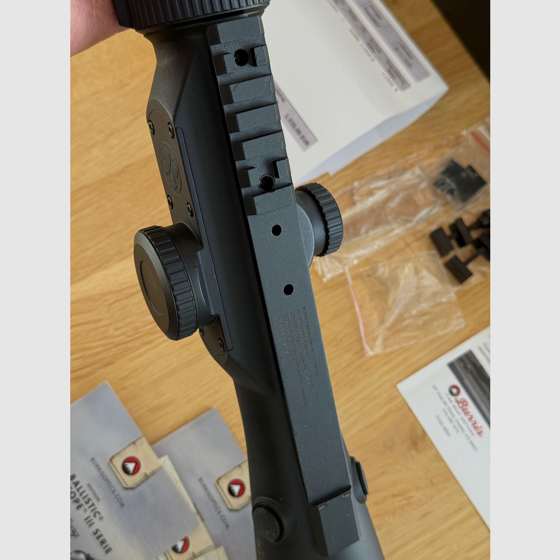 Burris Ballistic Laserscope 3 III 4-16x50 No 308 PRC Tikka 223 Creedmoor FPVO Wärmebild Nachtsicht Leica Swarovski Zeiss Kahles