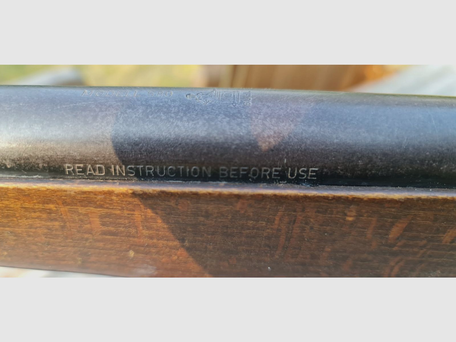 Luftgewehr Unterhebelspanner - Haenel 580 - sehr selten