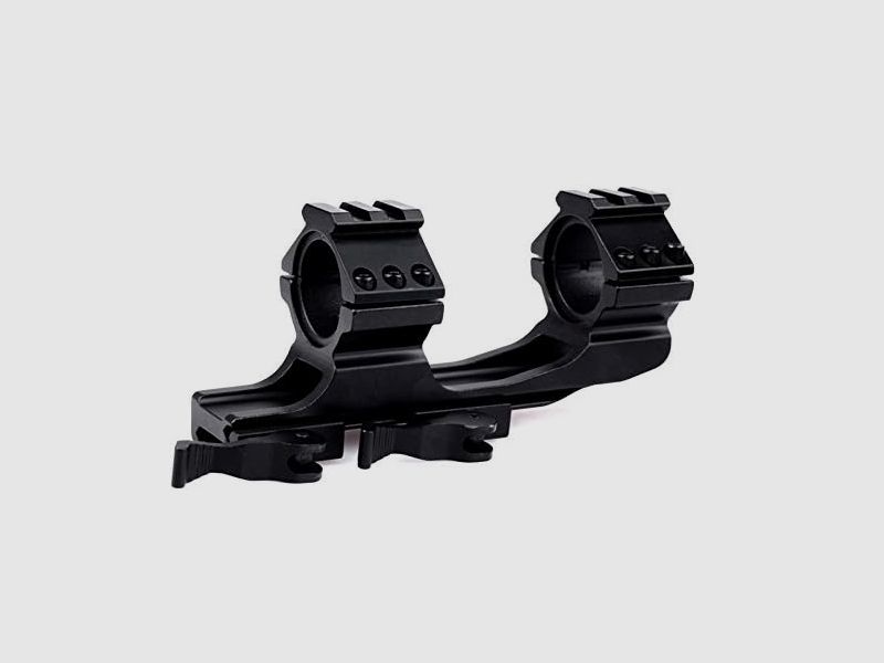 ZEITWISE Zielfernrohr-/Blockmontage 30/25,4 mm mit Schnellverschluss & Toprail (NEU)