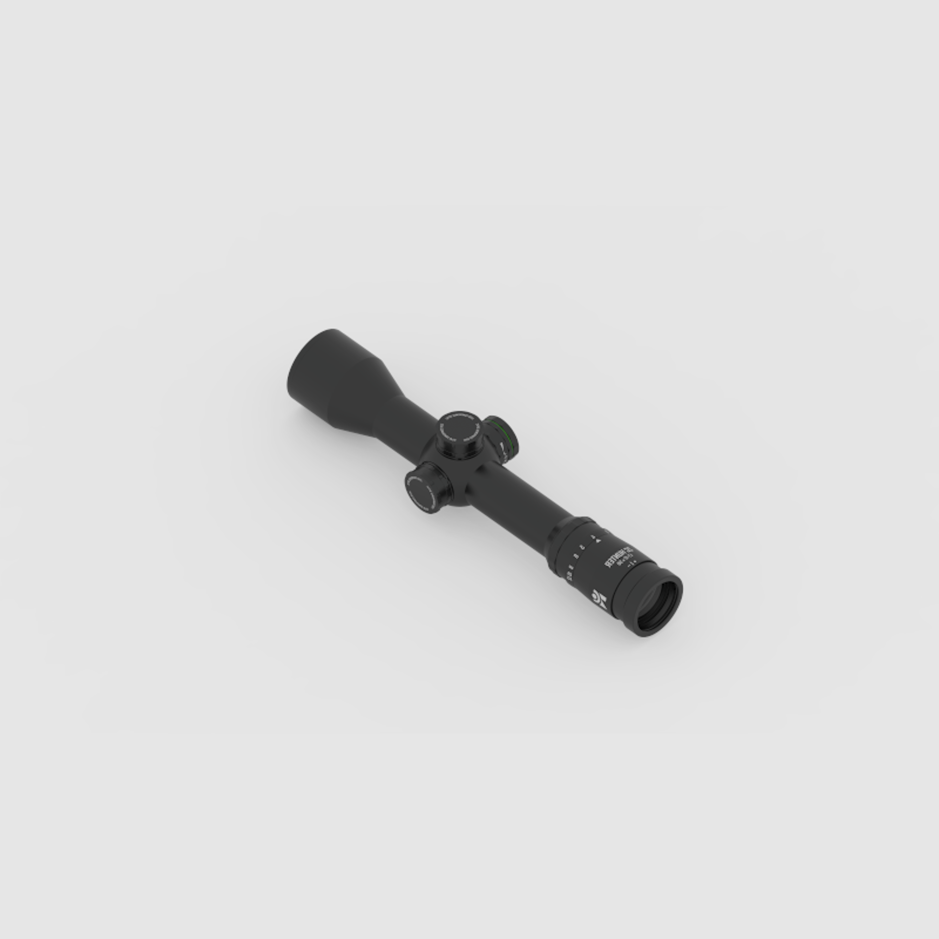 Visor Zero Compromise Optics ZC Hunter 1.7-12×50 Ret. MHR FFP Torreta balística Tubo con carril (Schienenhauptrohr), imagen 1 de 2