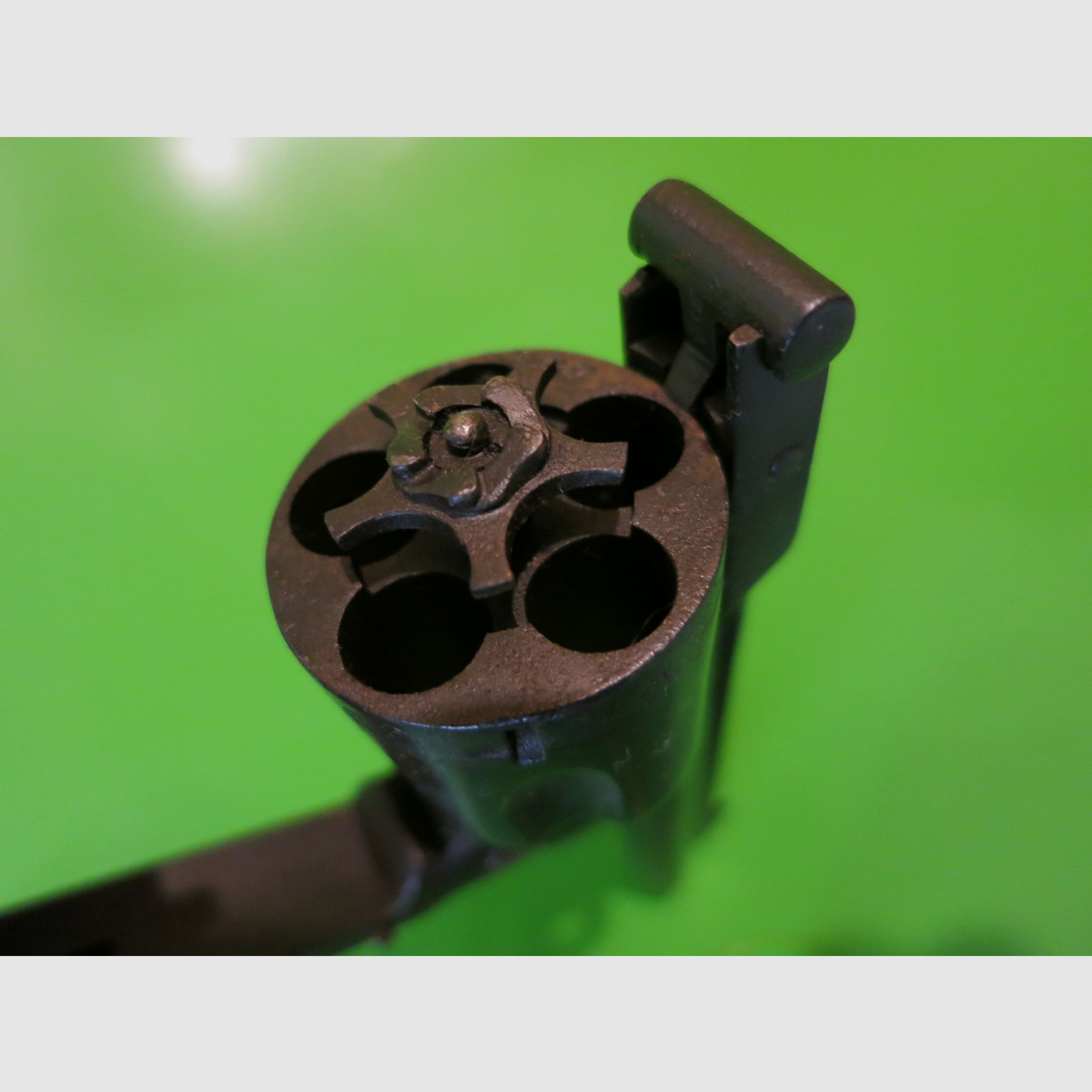 Garate Anitua & Co. (Marca) Kipplauf-Revolver, Kopie Smith & Wesson Frontier, super selten     #96-, Bild 13 von 13