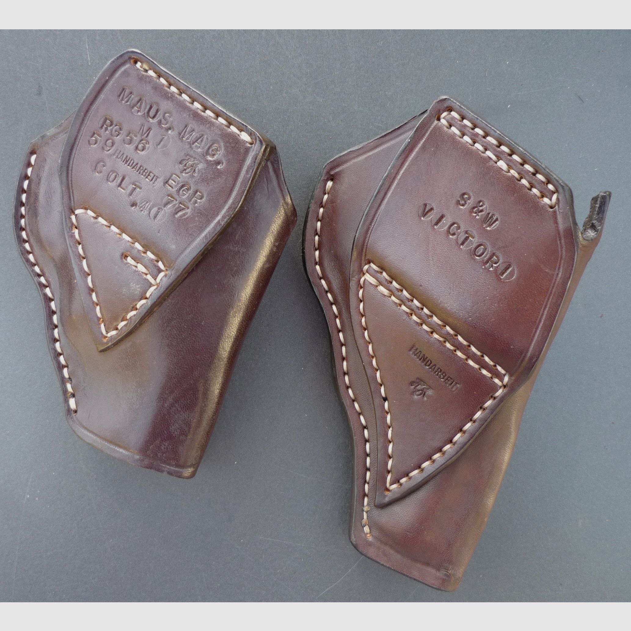 HKDesign Holster Art. Nr. 005, quick-draw holster for S&W Victory" and various (gas) revolvers 2" see photo 2 - for left-handed users, image 2 of 8
