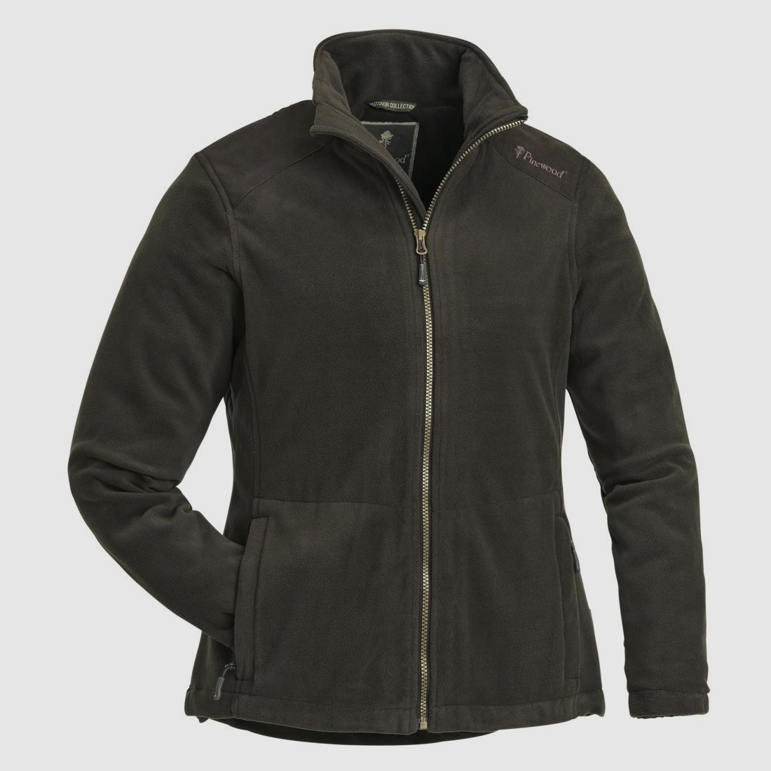 Pinewood Retriever Damen Fleecejacke Gre: S, Farbe: schwarz / schwarz