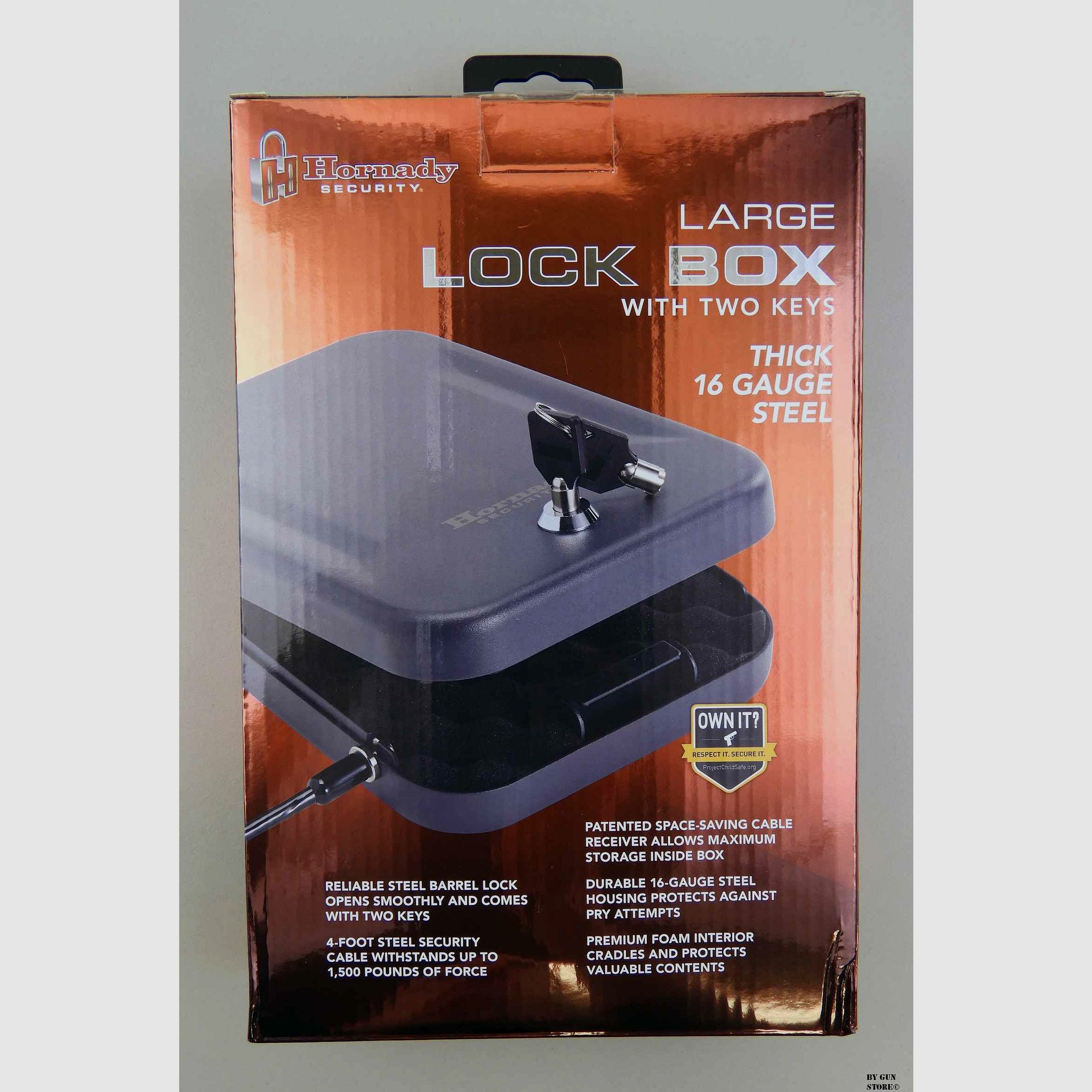Hornady Large Lock Box – Cassetta di sicurezza per pistola, immagine 1 di 2
