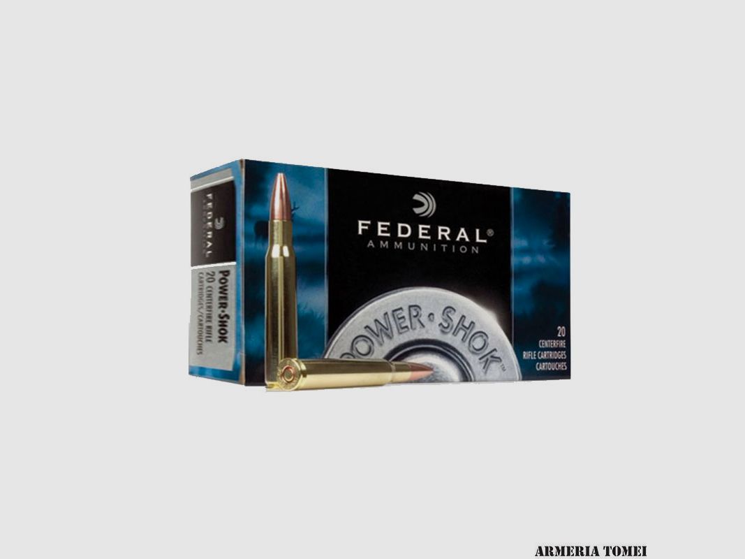 FEDERAL – POWER SHOK 338 WIN. MAG. 225gr SOFT POINT