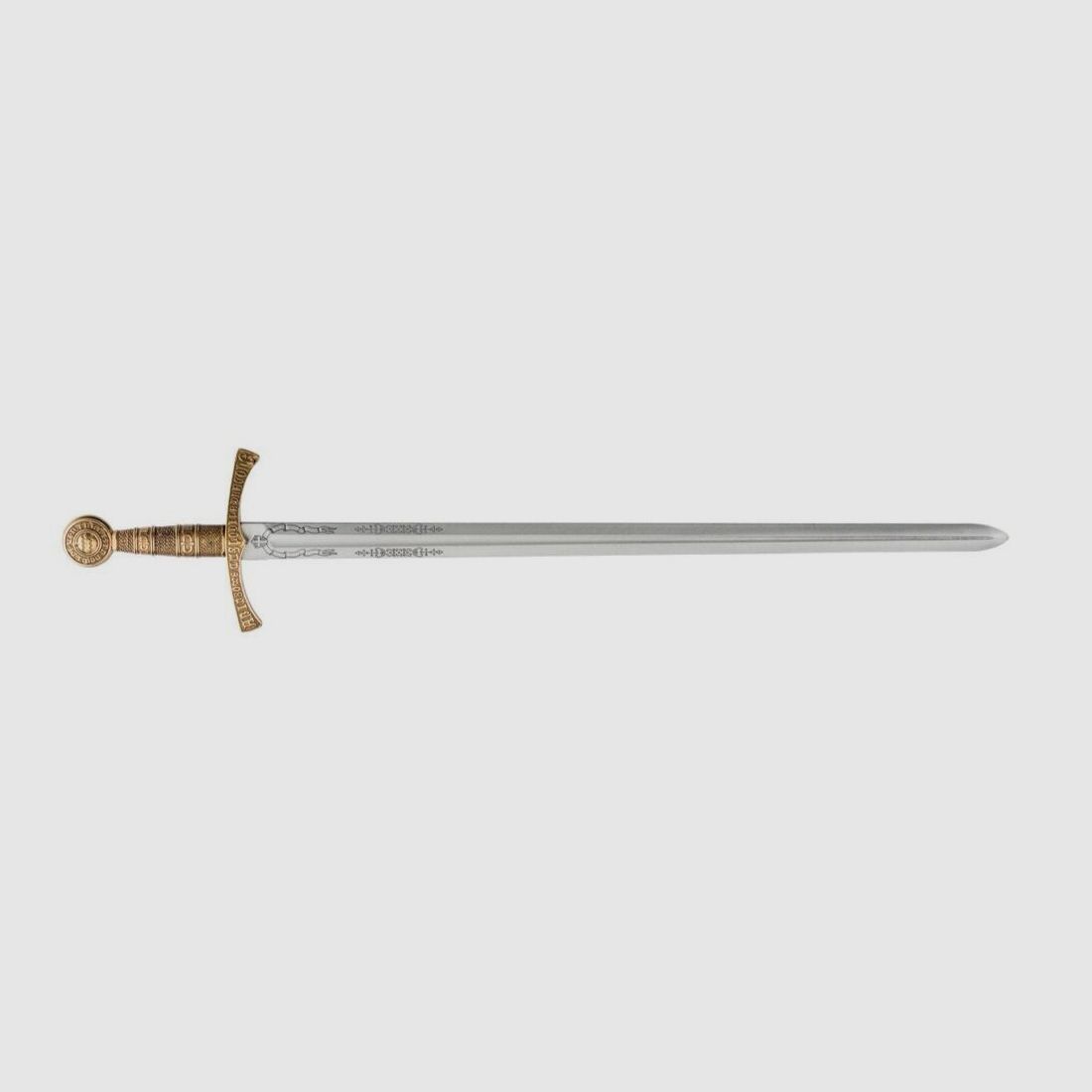 Denix Replica Franse Middeleeuwse Zwaard Epee Fleur de LYS Blauwe Schede 109 cm, afbeelding 1 van 7