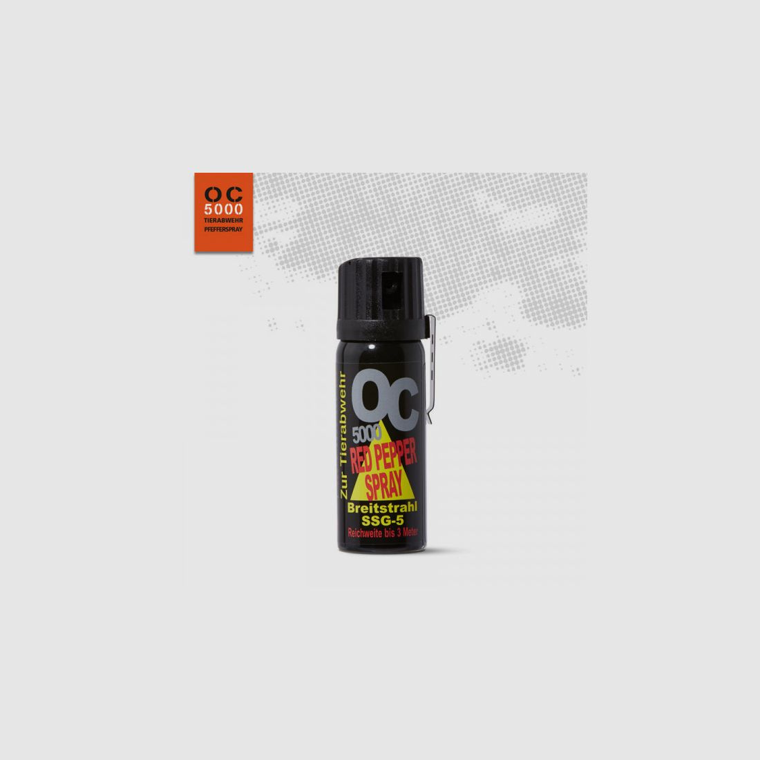 OC 5000 RED PEPPER SPRAY SSG-5 - GETTO LARGO - 50 ML
