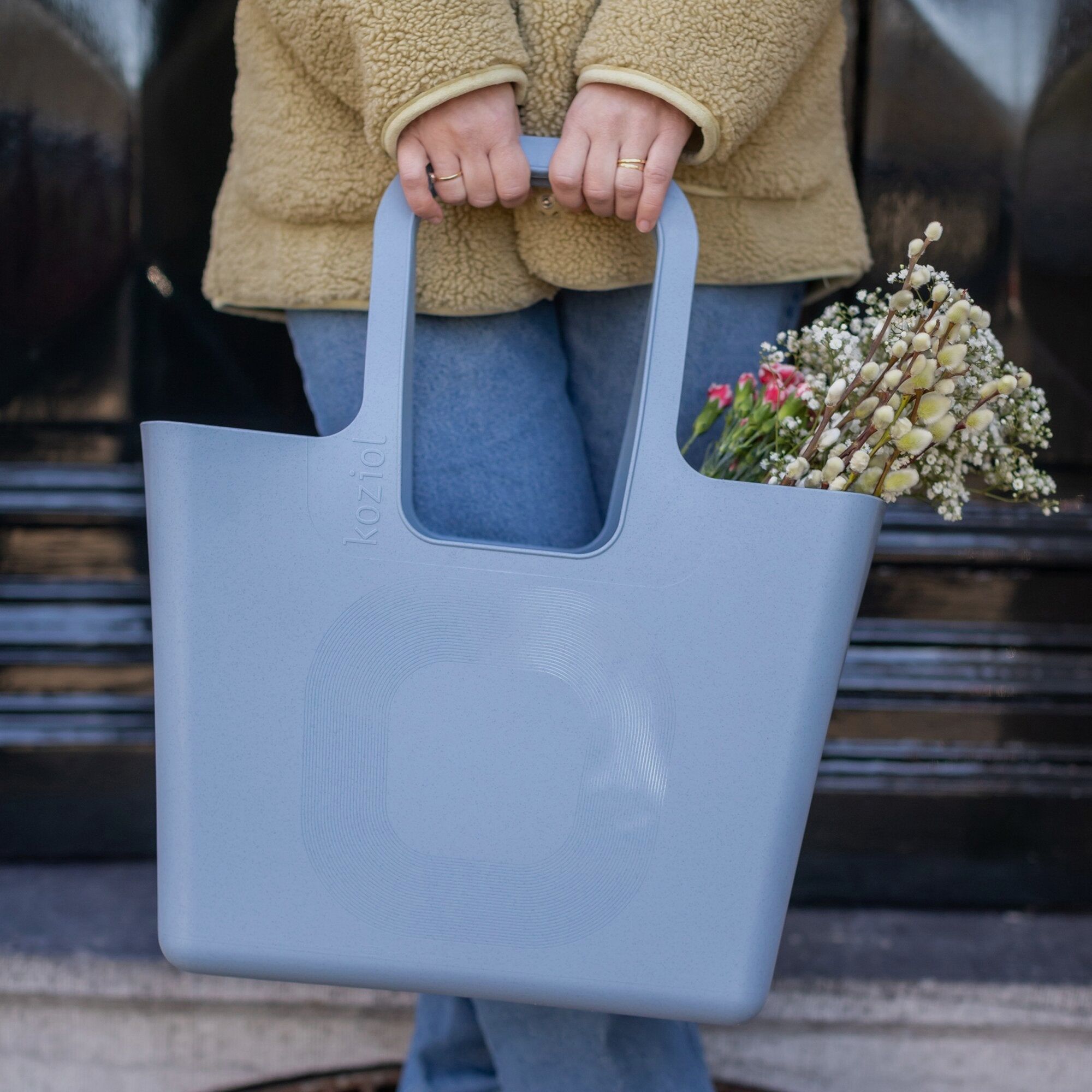 Borsa XL, blu, immagine 3 di 17