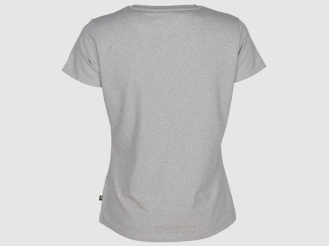 Pinewood Damen T-Shirt Outdoor Trekker L.Grey Melange