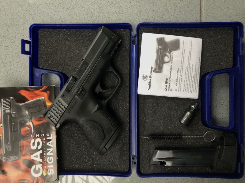 Smith & Wesson Schreckschuss Pistole M&P 9C, 9mm PAK