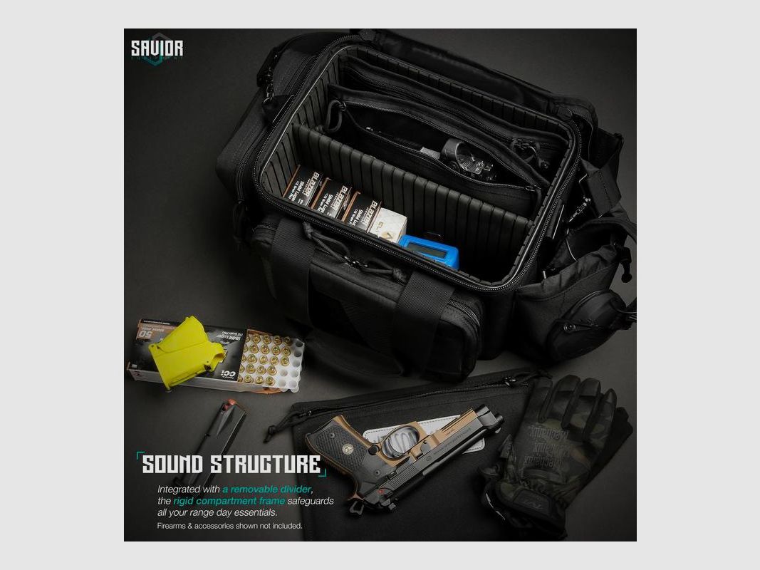 Range Bag SAVIOR Spezialisten-Serie Schwarz, Bild 2 von 4