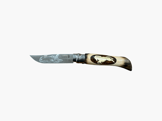 Knife – OPINEL – N.9 Carbon handmade with horse