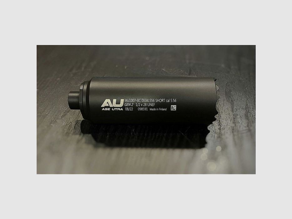 Ase UTRA Tłumik DUAL SHORT 556-1/2x28 (AU1007-BC), zdjęcie 1 z 2