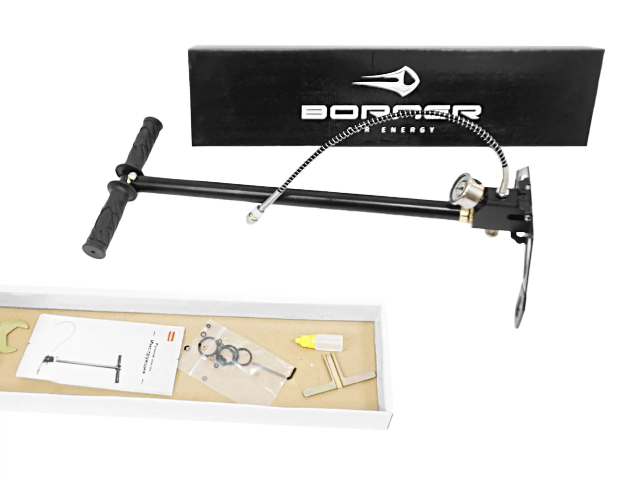 Borner PCP pump with folding base (GX-H-C2 Black), image 12 of 16