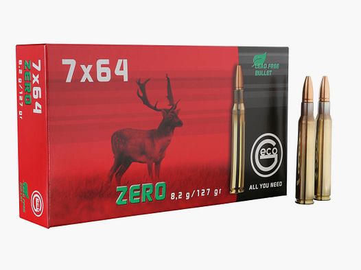 Geco cartouches de fusil Zero 7x64. 127 grains