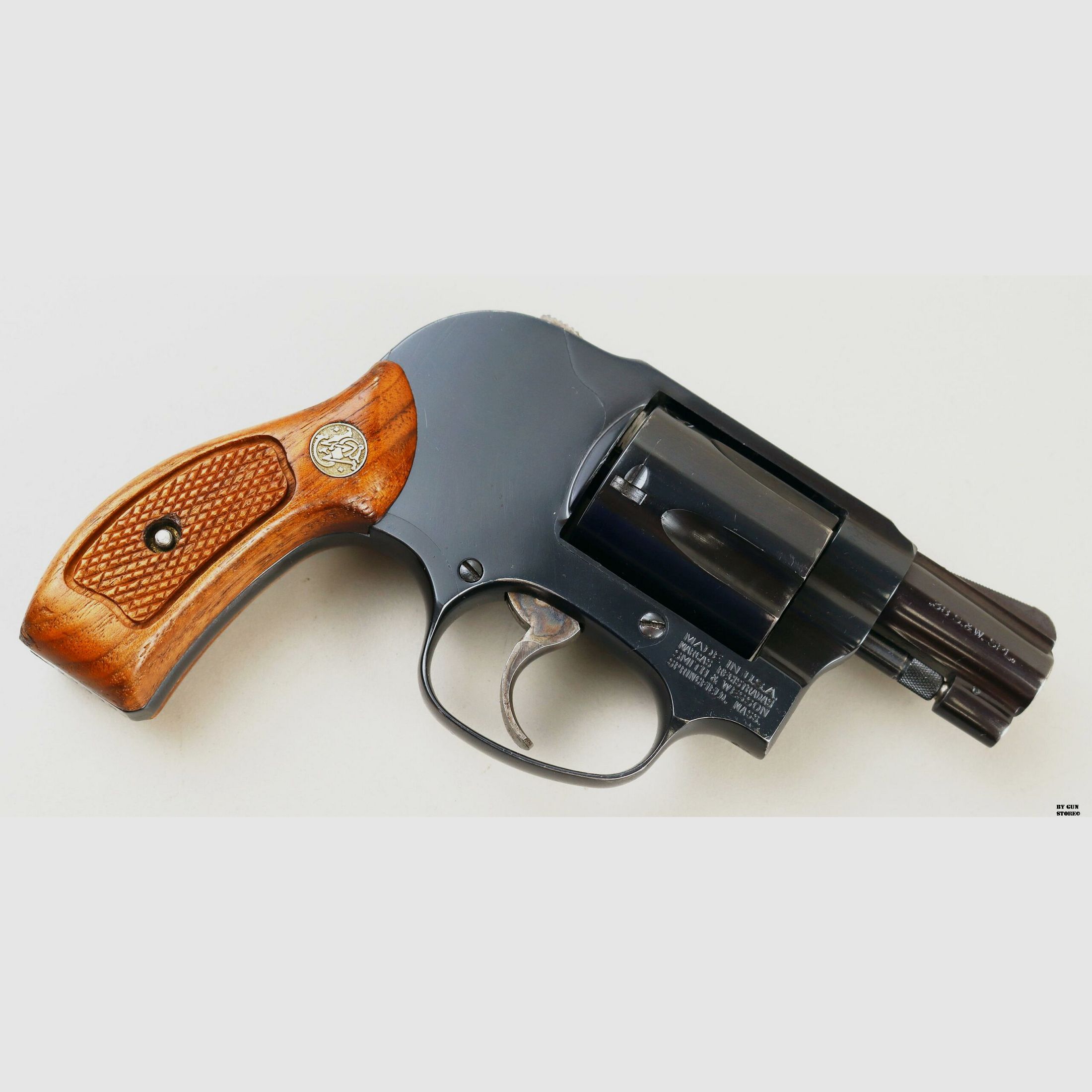 Revólver Smith & Wesson mod. 49-1 cal. 38 spec. matr. BEE6455, imagen 4 de 11