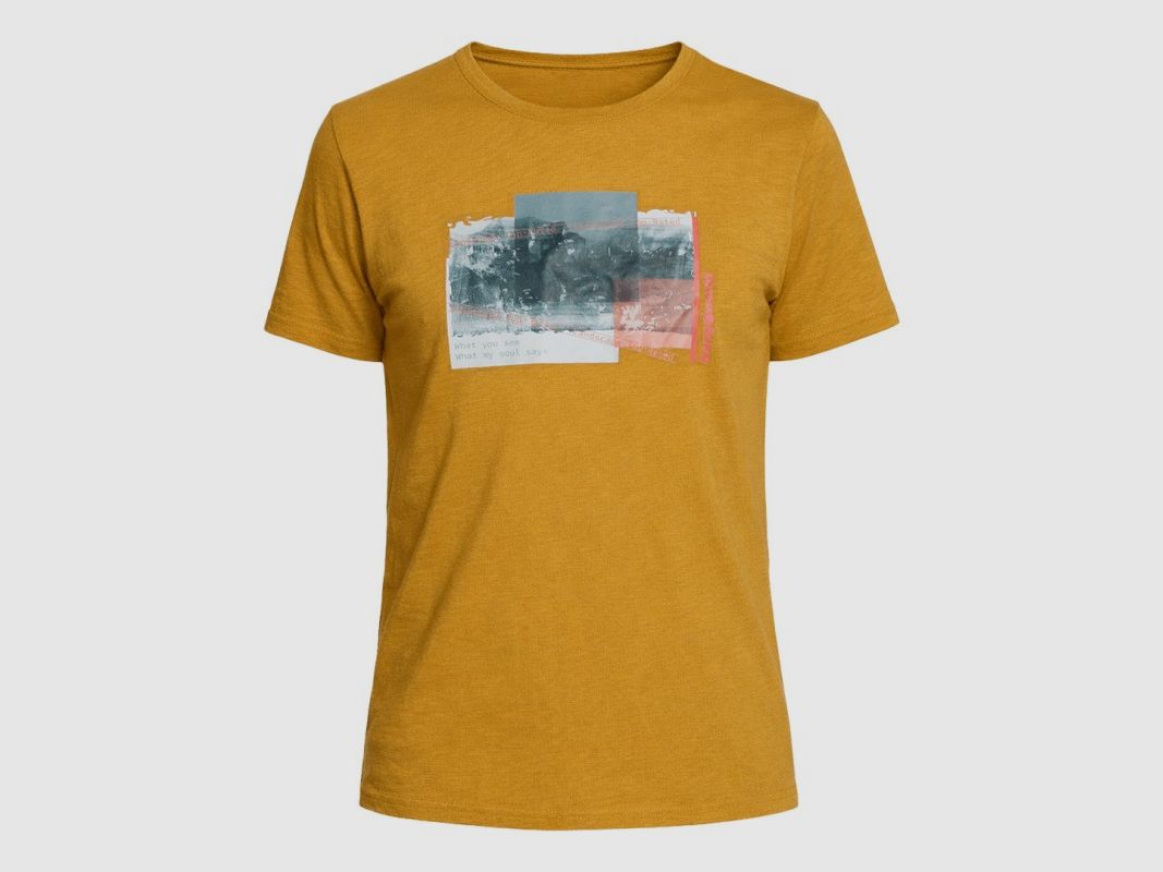 Trangoworld T-SHIRT MACKAY MOSTAZA, Bild 1 von 5