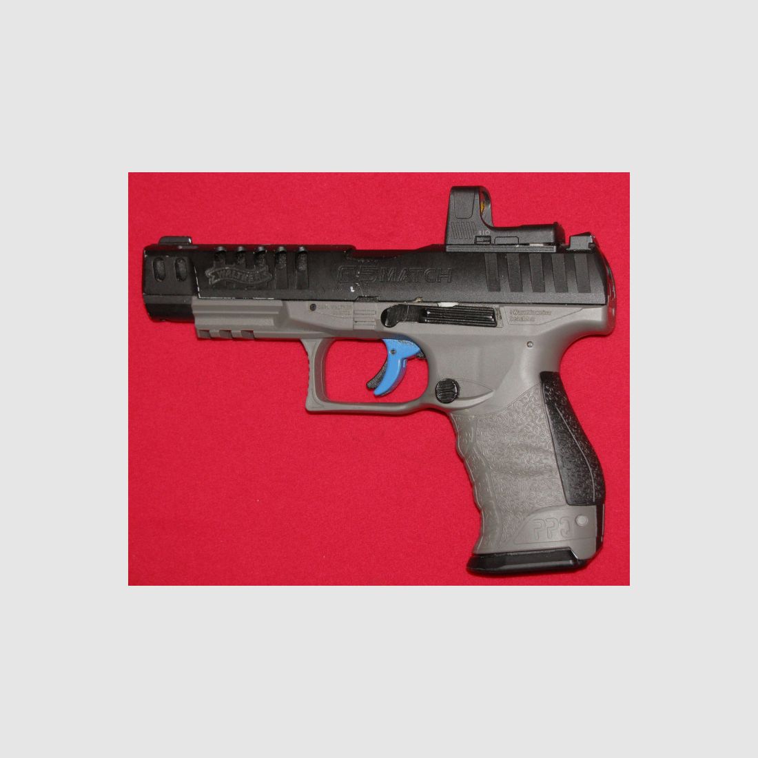 WALTHER CO2 Pistole, eine WALTHER Q5 MATCH in 4,5mm mit F - Zeichen