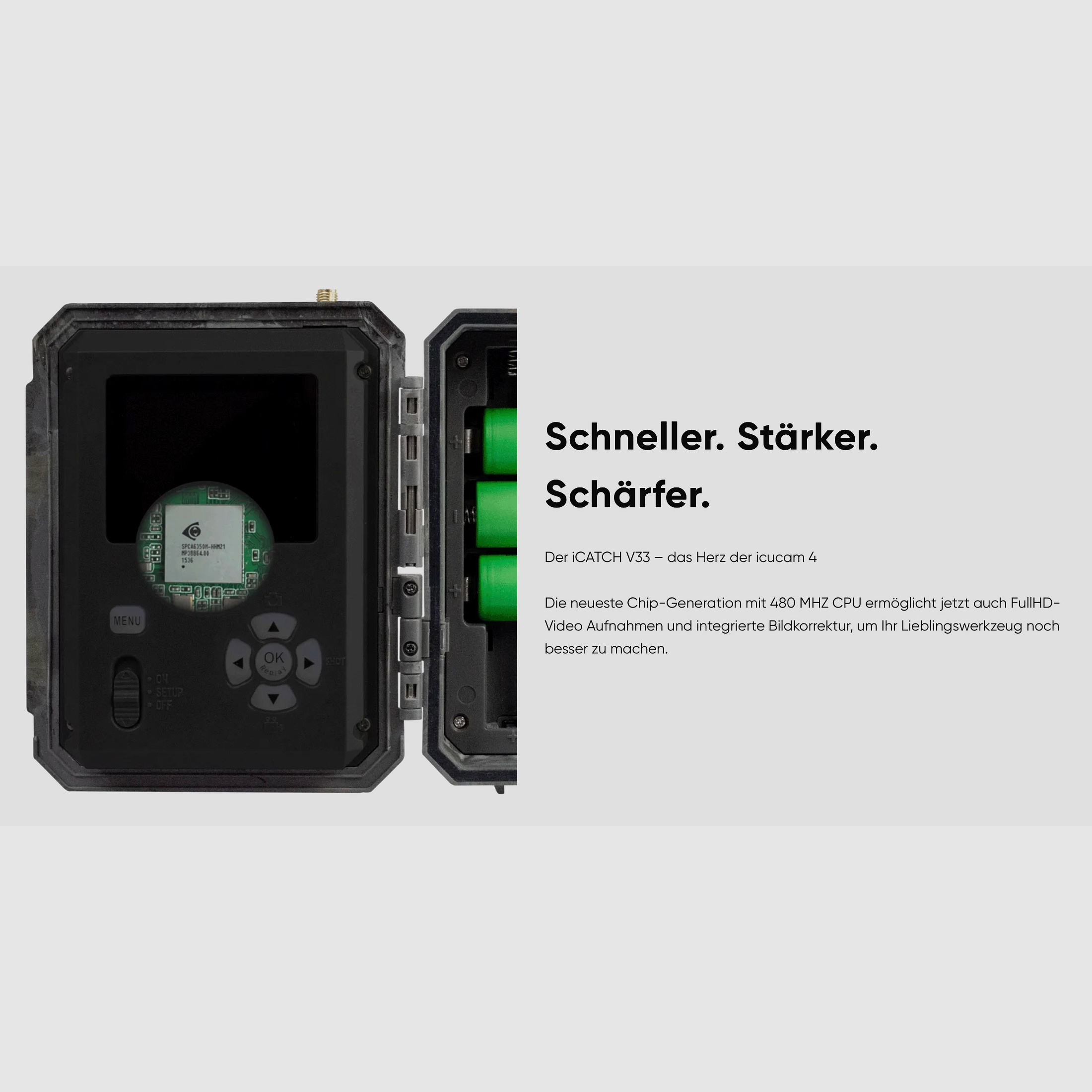 ICU 2022989 4G LTE Cam Wild und Überwachungskamera Funkkamera