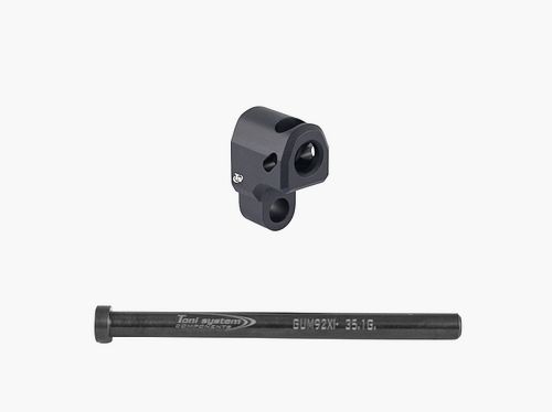 Kompensator dla Beretta 92XI z prowadnicą sprężyny stalowej - TONI SYSTEM/Compensator dla Beretta 92XI z prowadnicą sprężyny stalowej - TONI SYSTEM * KOD PRZEDMIOTU 92XIV6MI-BK