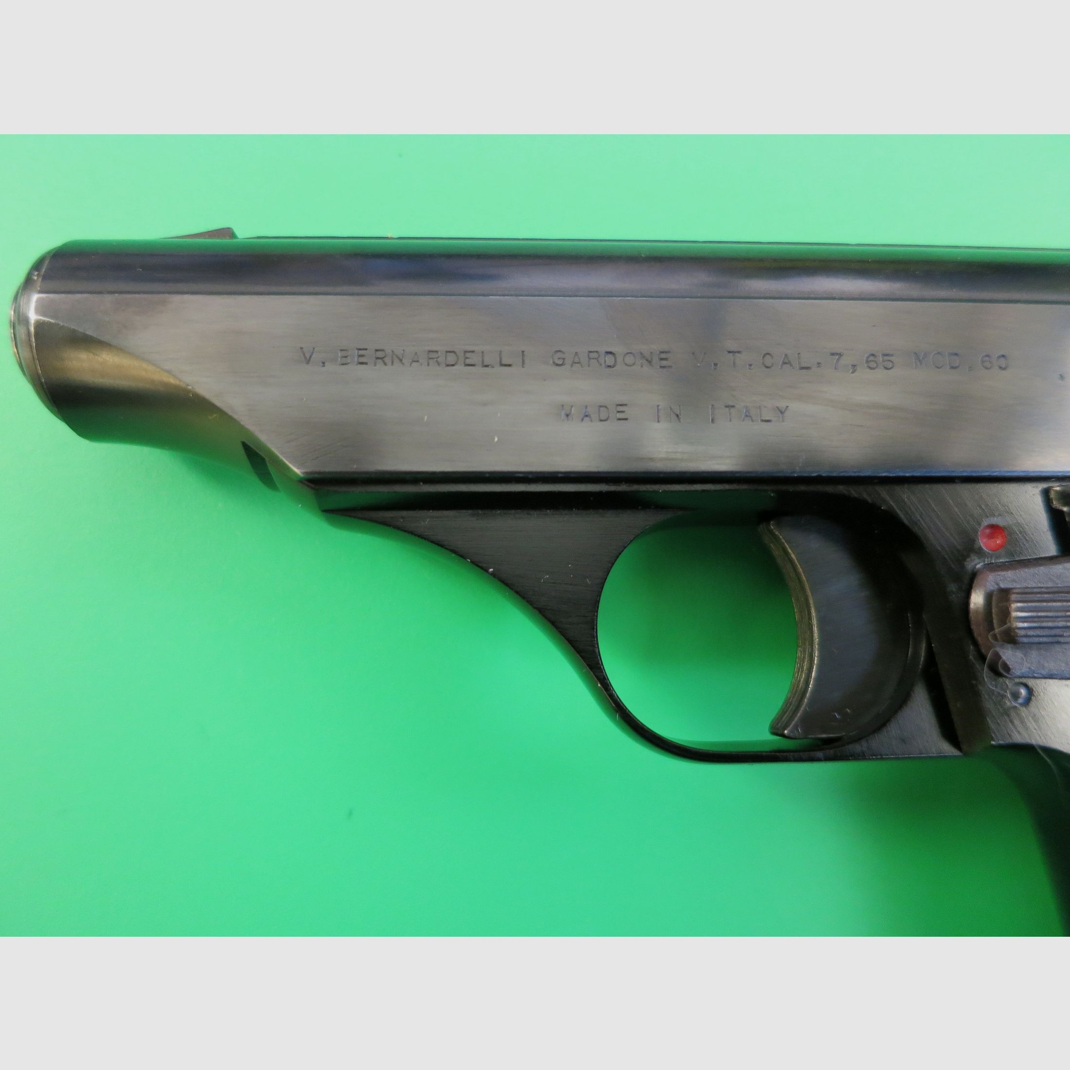 Halbautomatische Pistole Bernardelli Modell 60, Kal. 7,65 mm Browning       #33