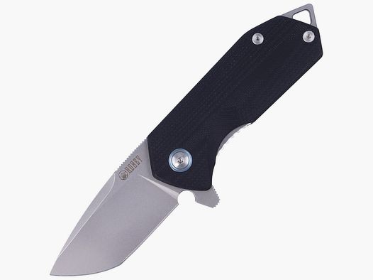 Nóż składany Kubey Campe KU203A Black G10, Sandblasted D2