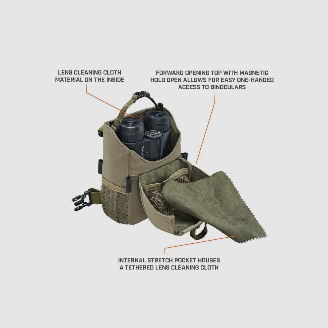 Bushnell Vault Modular Optics Protection System Binocular Pack, afbeelding 6 van 6