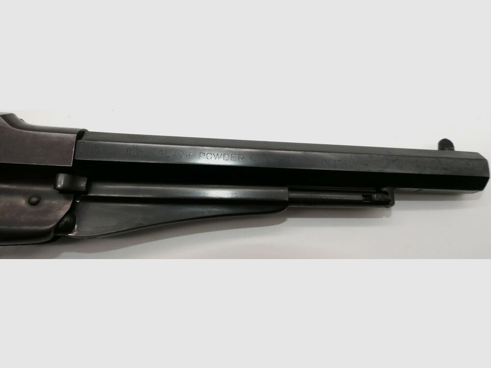 Hege Uberti percussion revolver Model 1858 New Army, caliber .44, 8-inch barrel.