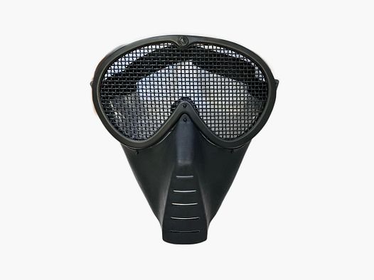 Maske mit Metallnetz