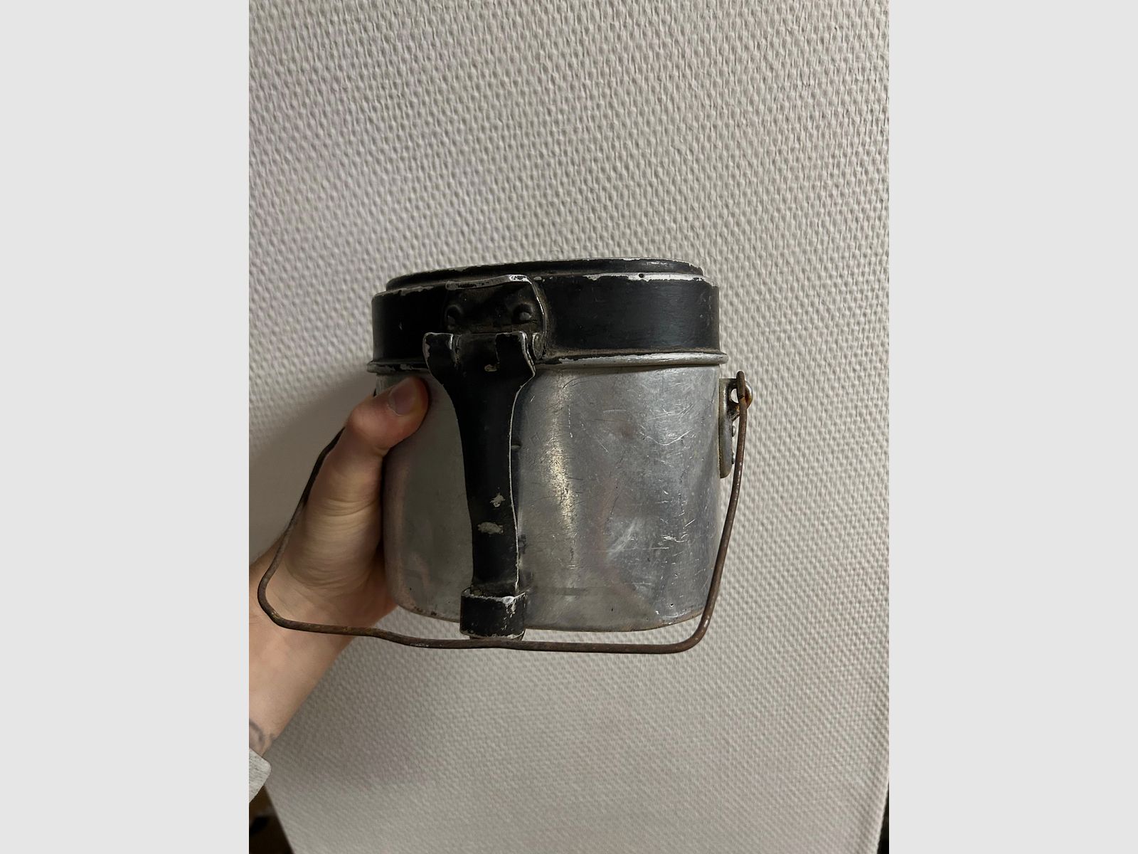 Ensemble de vaisselle de cuisine et bouteille de champ | Wehrmacht | Seconde Guerre mondiale | 2ème Guerre mondiale