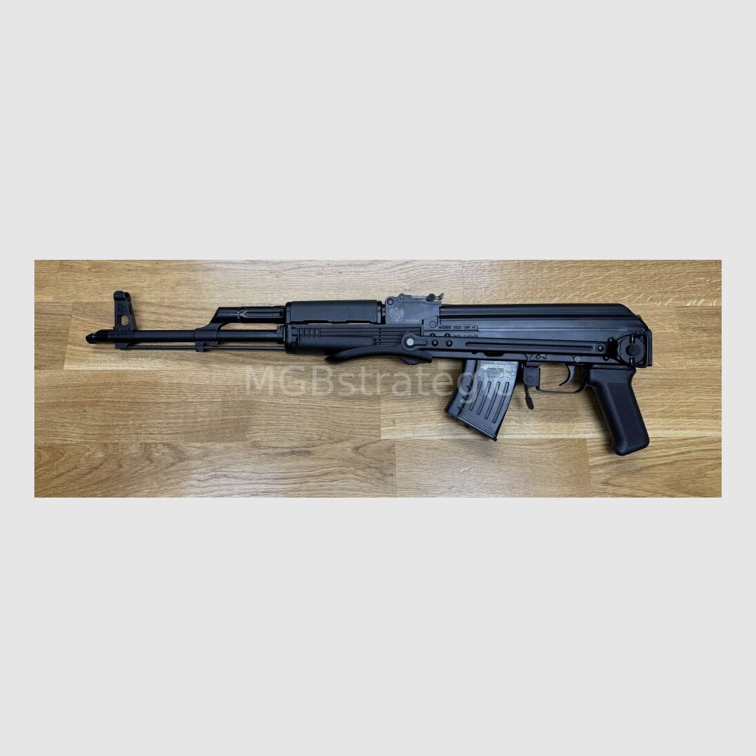 WBP Jack - halbautom. Büchse 7,62x39 - System AKM AKMS AK47 AK74 Unterklappschaft - Bajonett kann montiert werden - Made in Poland - ziviler Radom Lauf kalt gehämmert, geschmiedet und hartverchromt