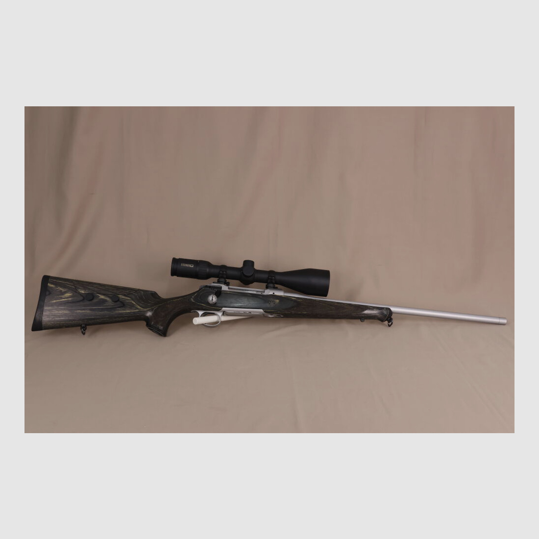 Sauer 101 Alaska // Rosca // culata laminada ajustable en altura // mira Steiner con LP!!