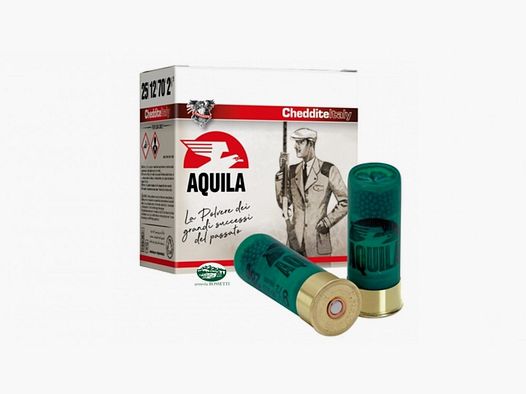 CHEDDITE Patronen AQUILA Sporting Kal.12 pb.7,5 gr.28