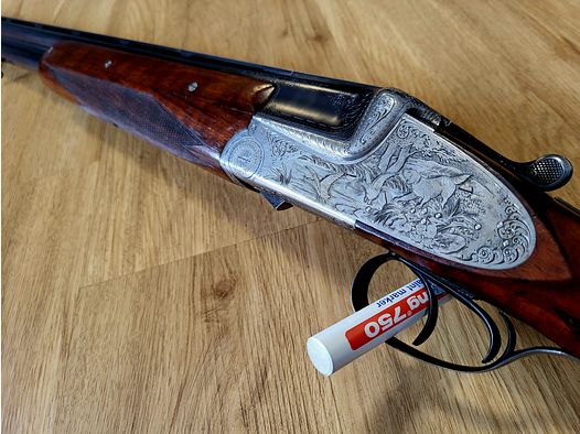 Bühag Suhl 12/70 Luxus Flinte mit Seitenschloss