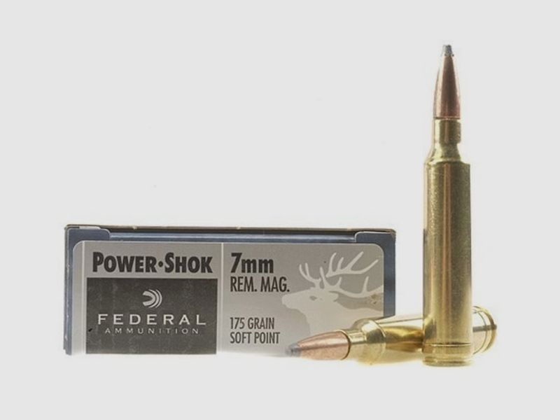 Federal Power-Shok 7mm Rem. Mag. 175GR JSP 20 cartucce
